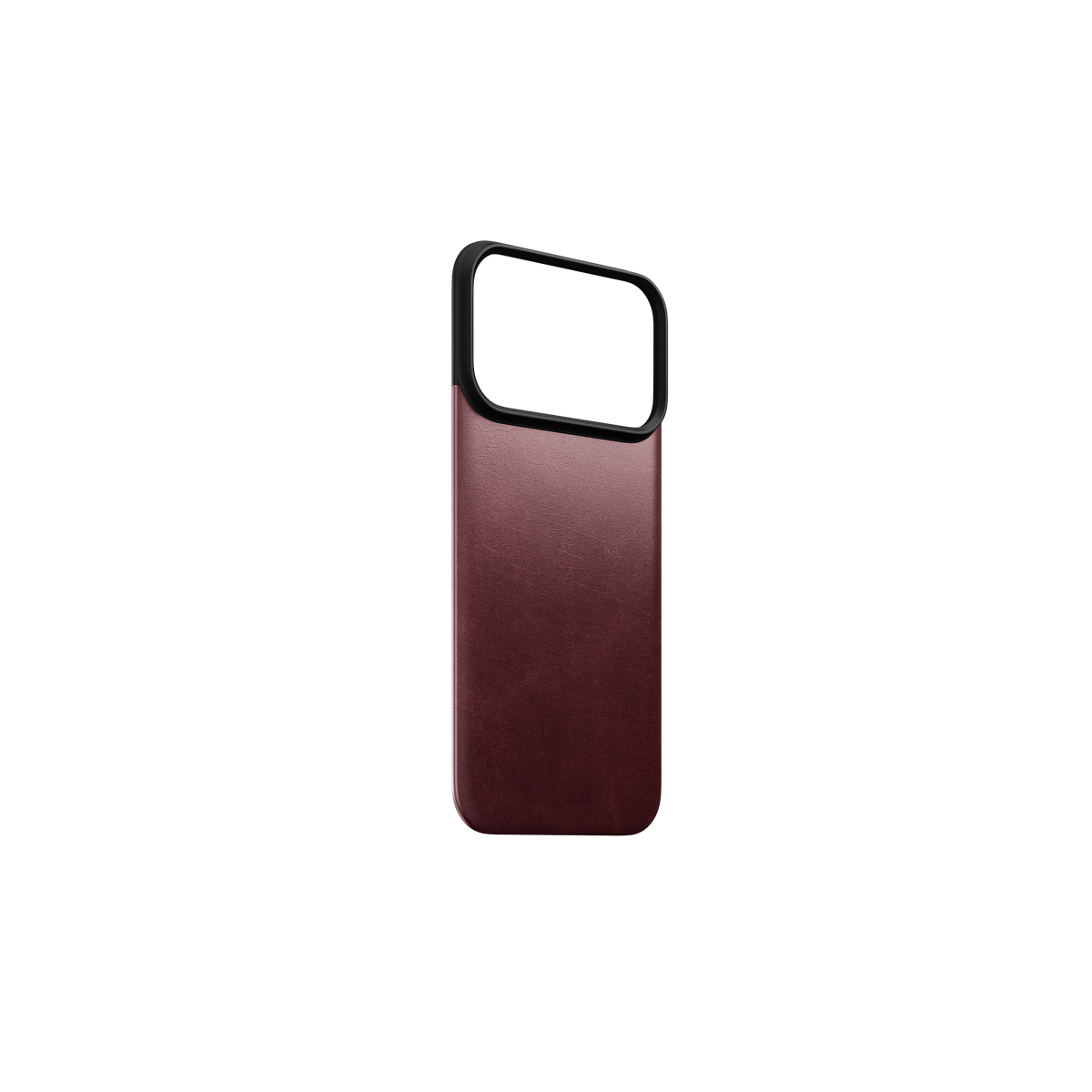 Nomad Magnetic Back with Horween Leather for iPhone 18 Pro - Burgundy