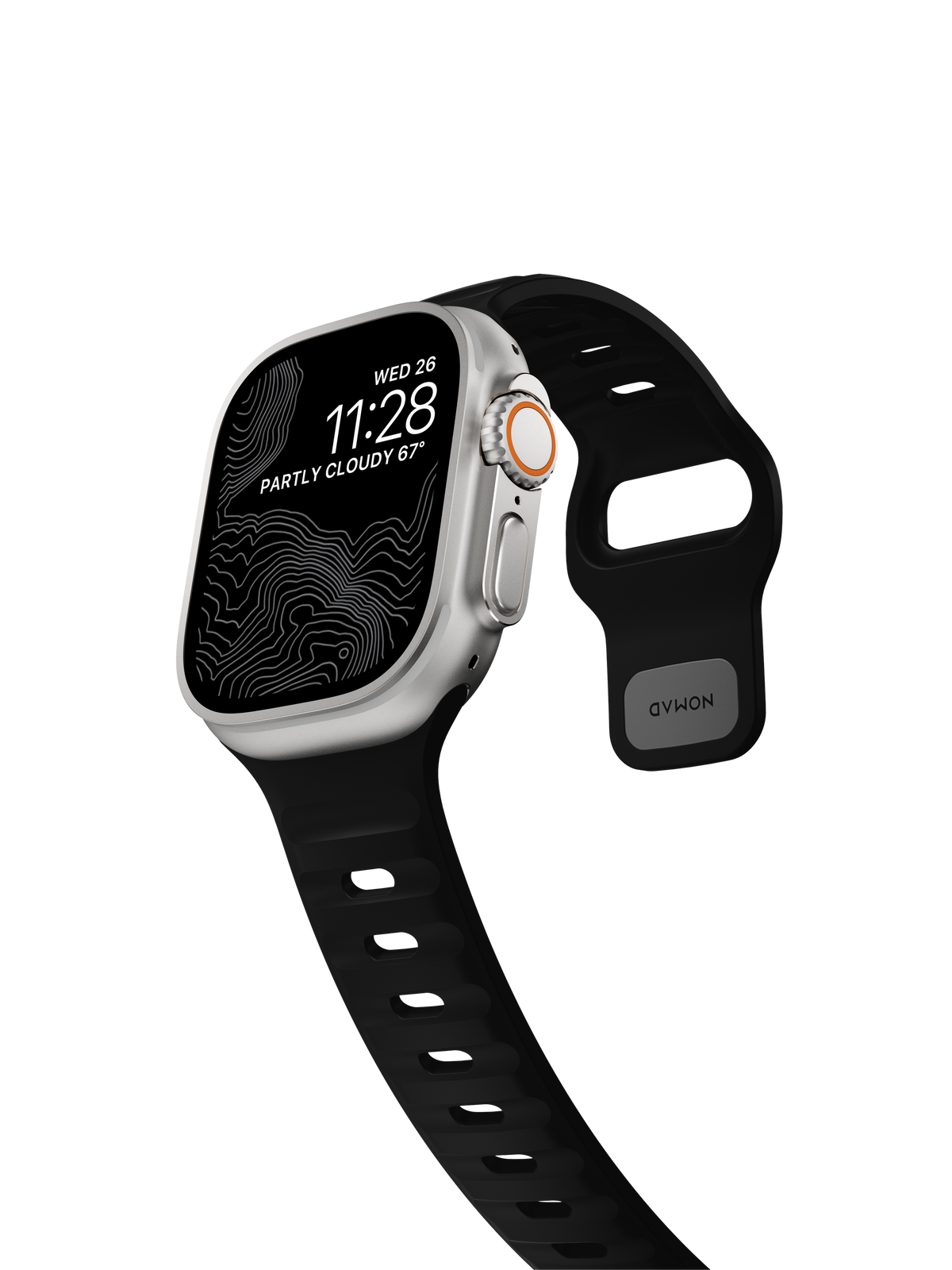 Nomad Sport Band V2 - 46/49mm - Carbon Black