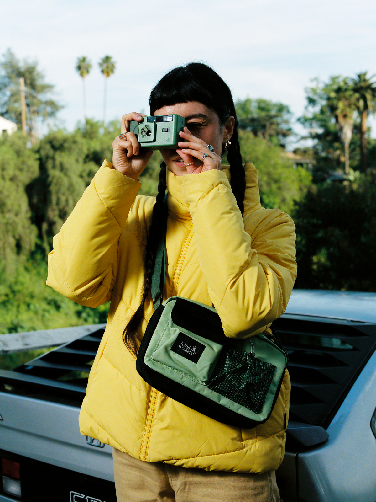 Long Weekend 35mm Film Camera - Moss Green