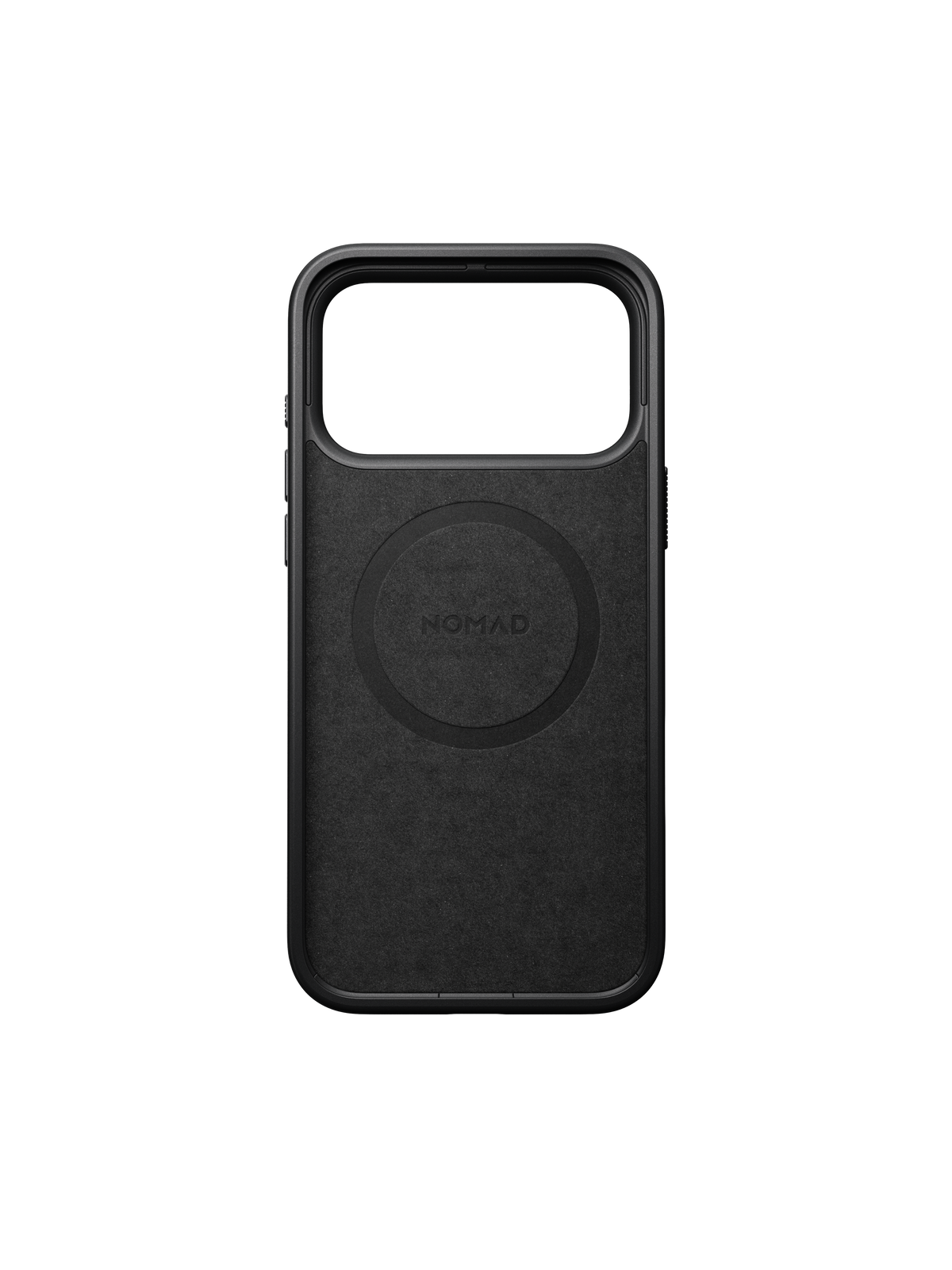 Nomad Modern Case with Camino Leather for iPhone 18 Pro Max - Black