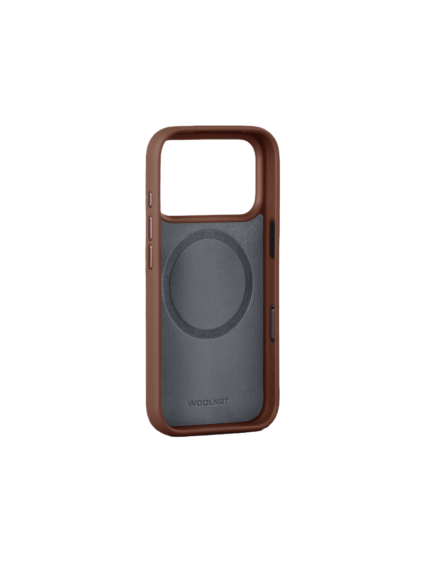 Woolnut Leather Case for iPhone 18 Pro - Cognac