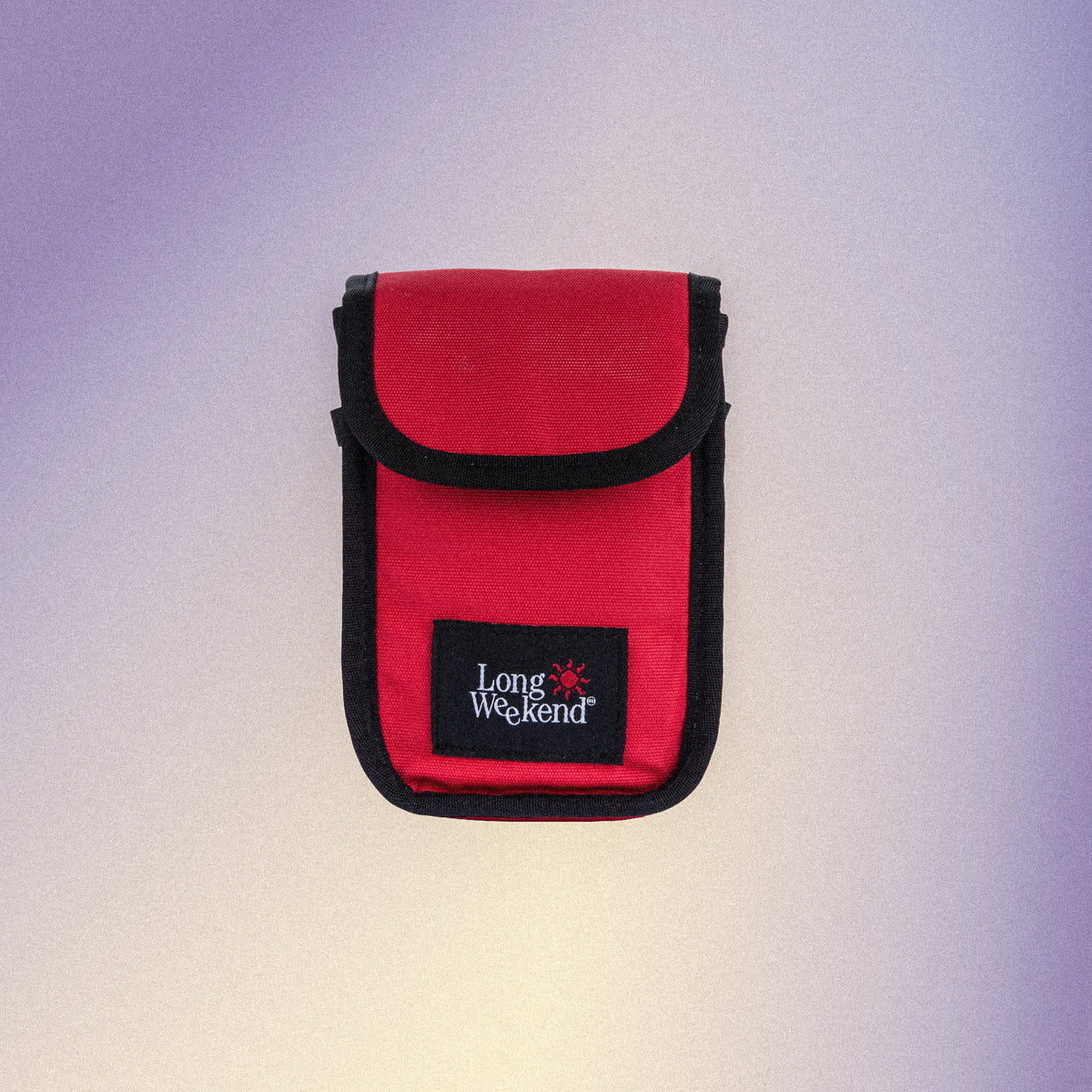 Long Weekend Camera Pouch - Red Chilli