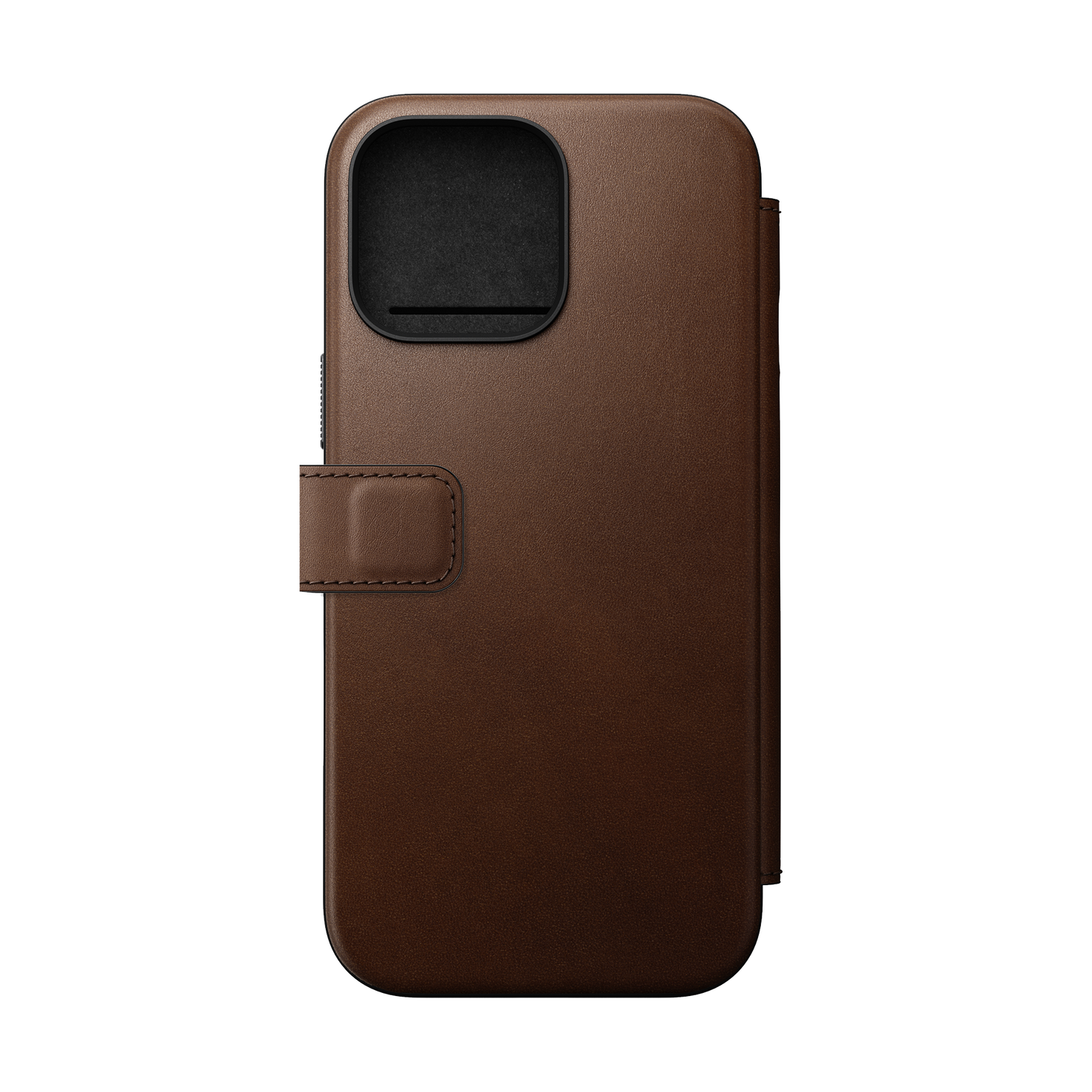 Nomad Modern Leather Folio for iPhone 16 Pro Max - Brown